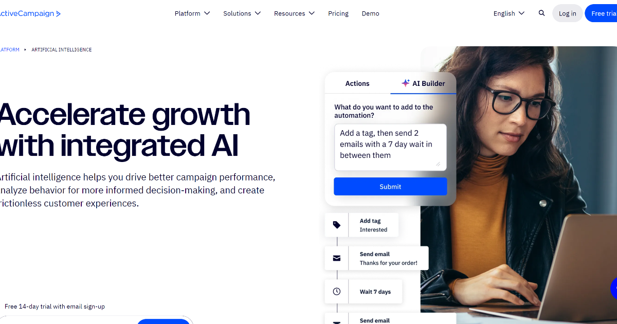 ActiveCampaign AI screenshot 1