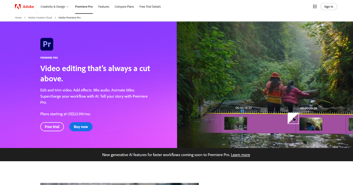 Adobe Premiere Pro screenshot 1