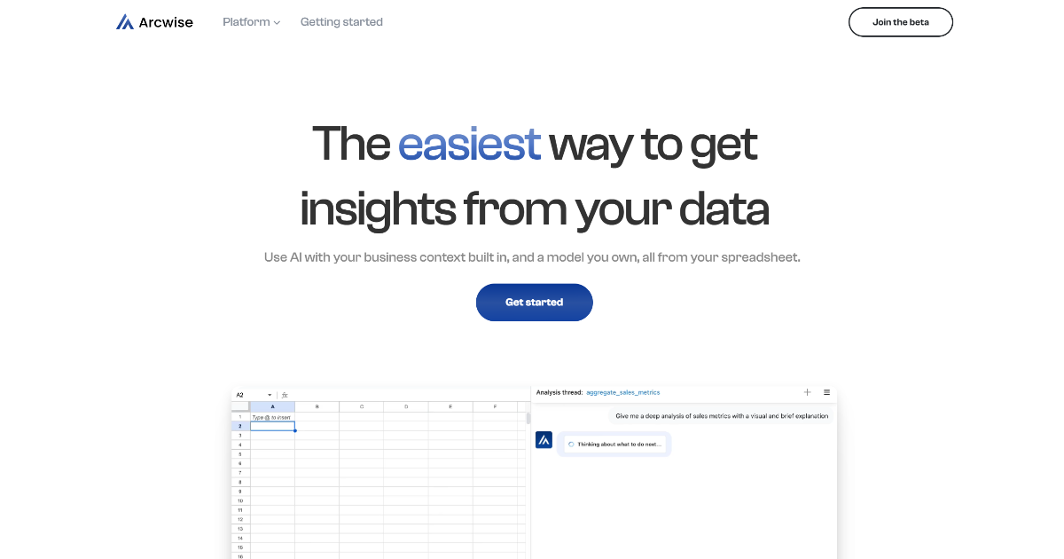 Arcwise screenshot 1