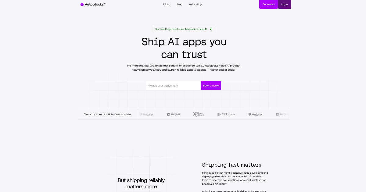 Autoblocks AI screenshot 1