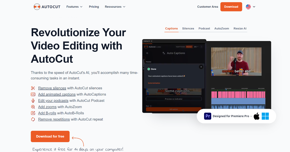 AutoCut screenshot 1