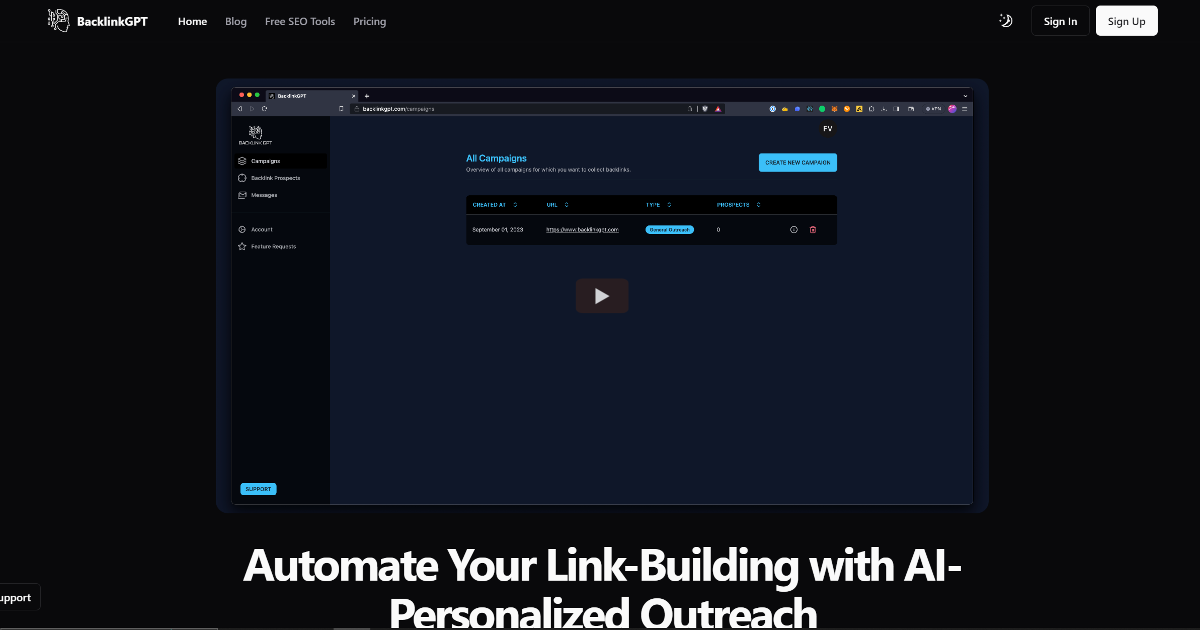 BacklinkGPT screenshot 1