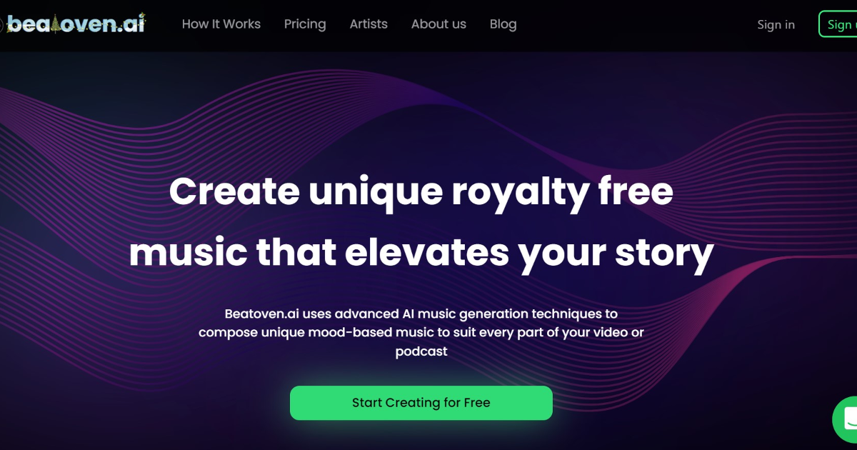 Beatoven.ai screenshot 1