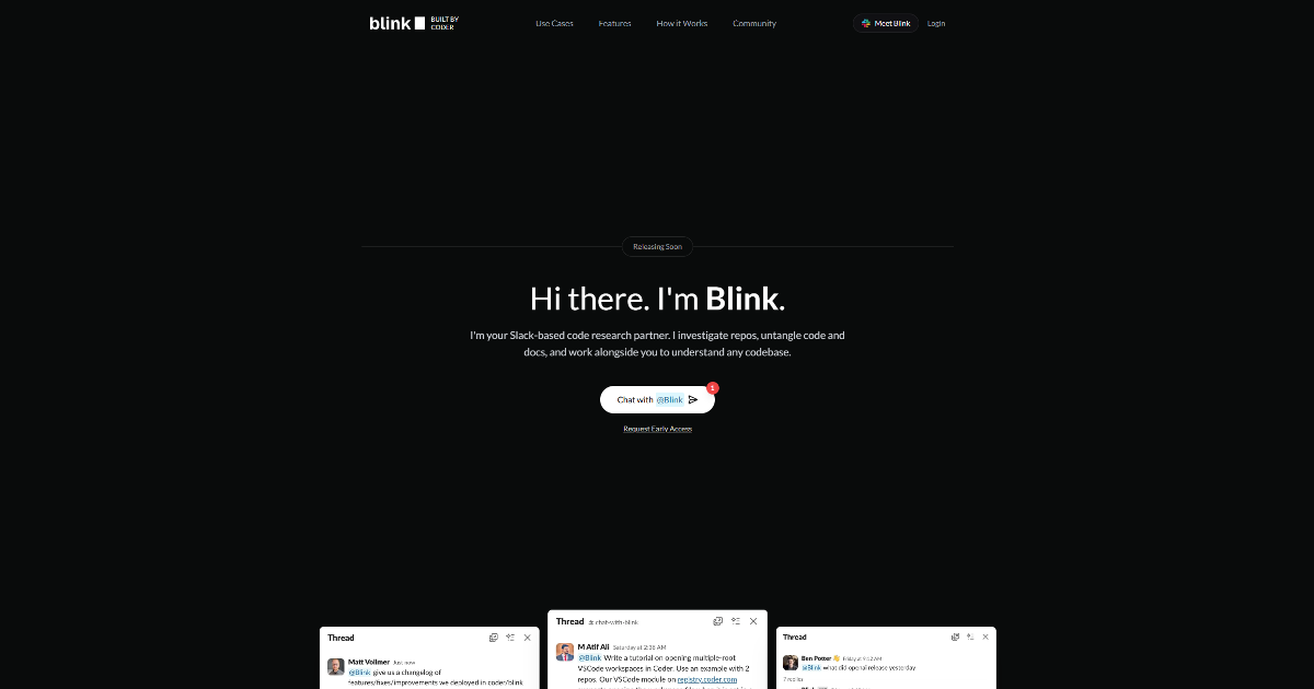 Blink screenshot 1