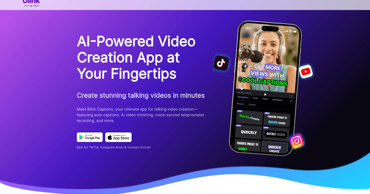 BlinkVideo screenshot 1