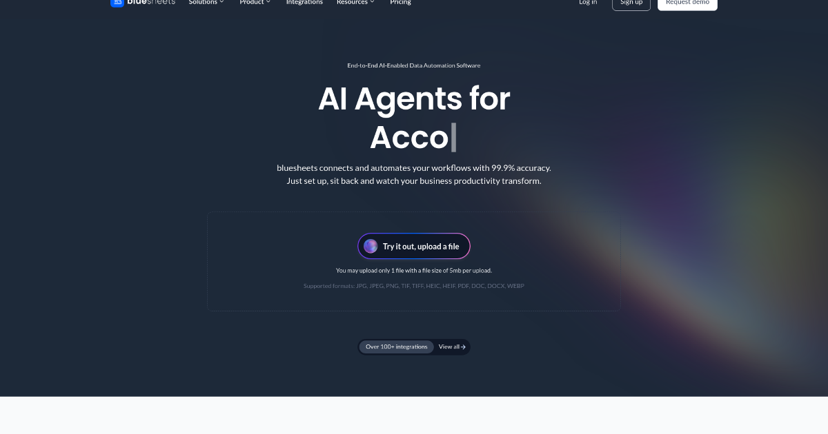 Bluesheets screenshot 1
