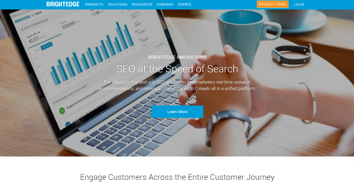 BrightEdge screenshot 1