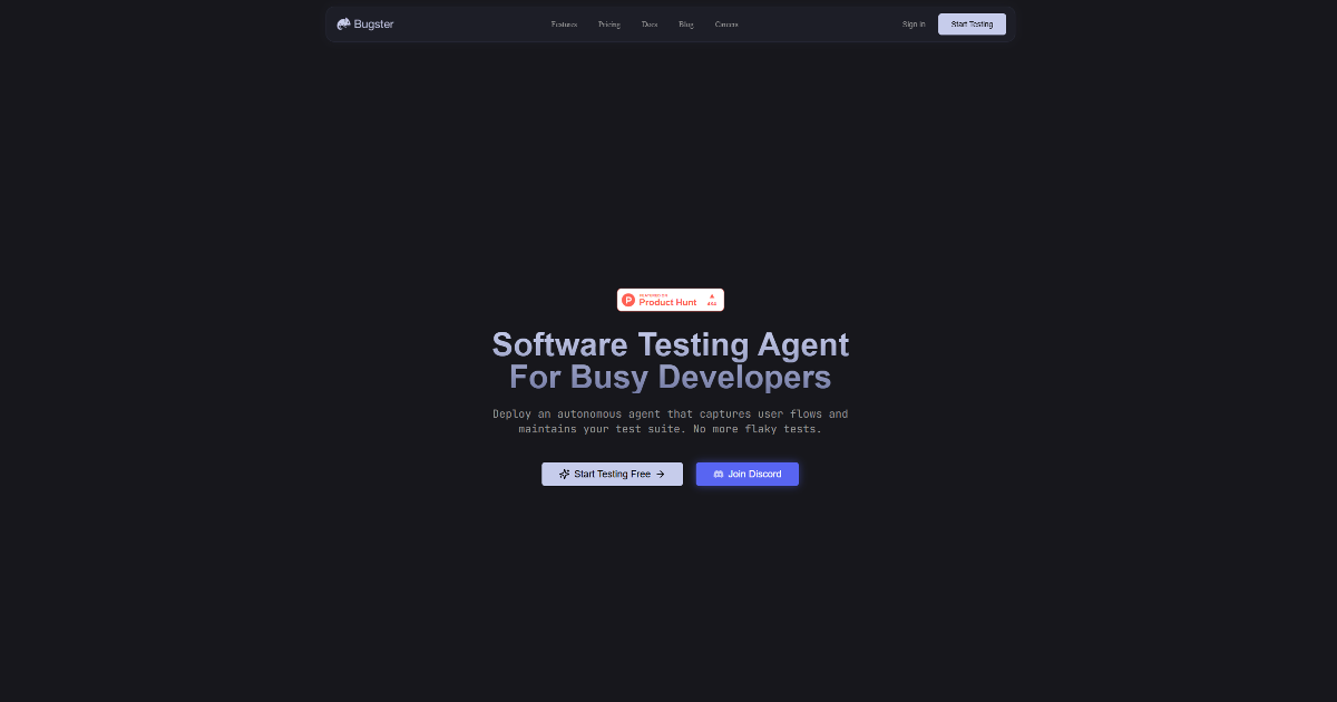 Bugster screenshot 1