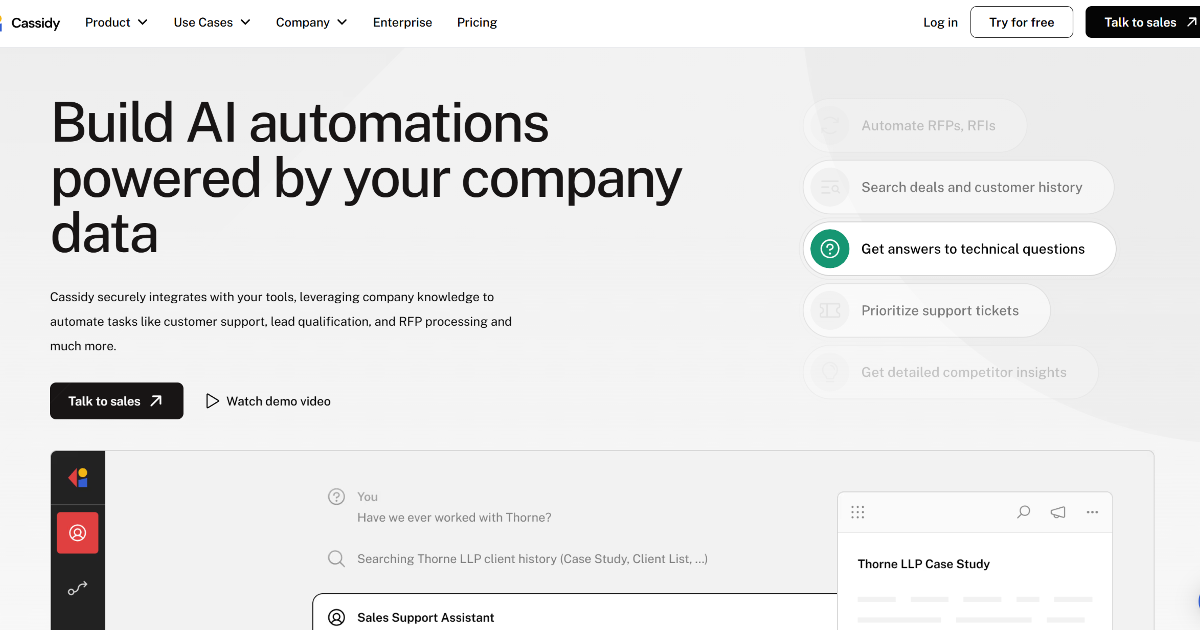 Cassidy screenshot 1