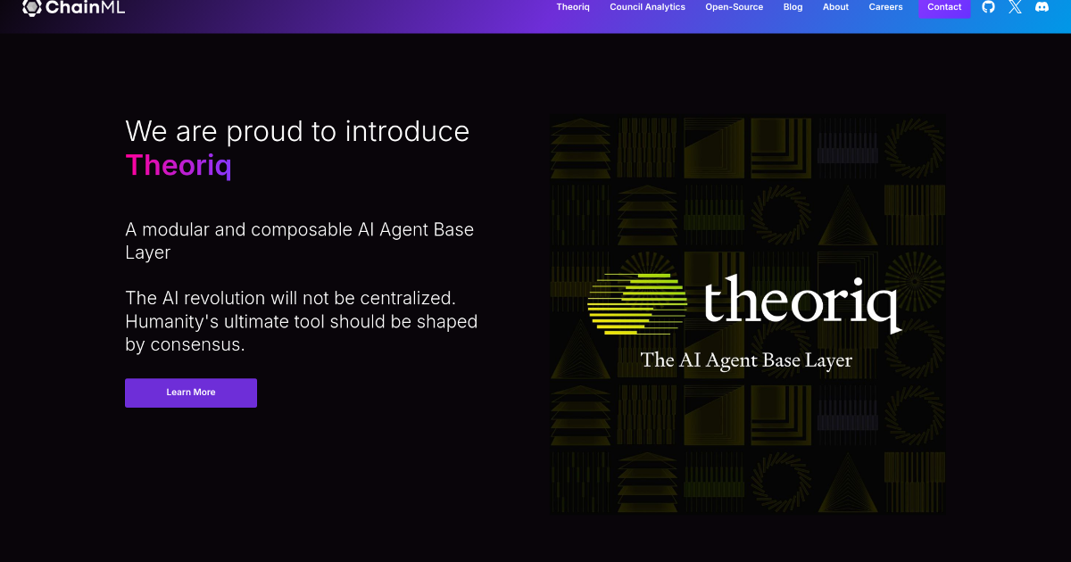 ChainML screenshot 1