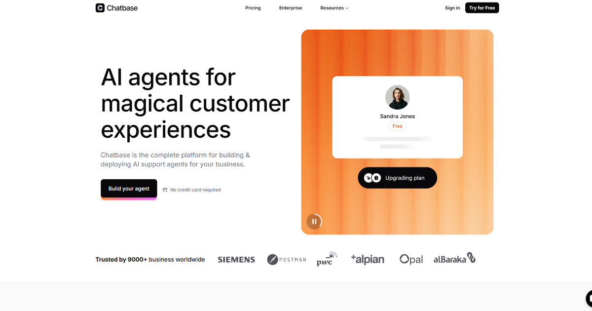 Chatbase screenshot 1