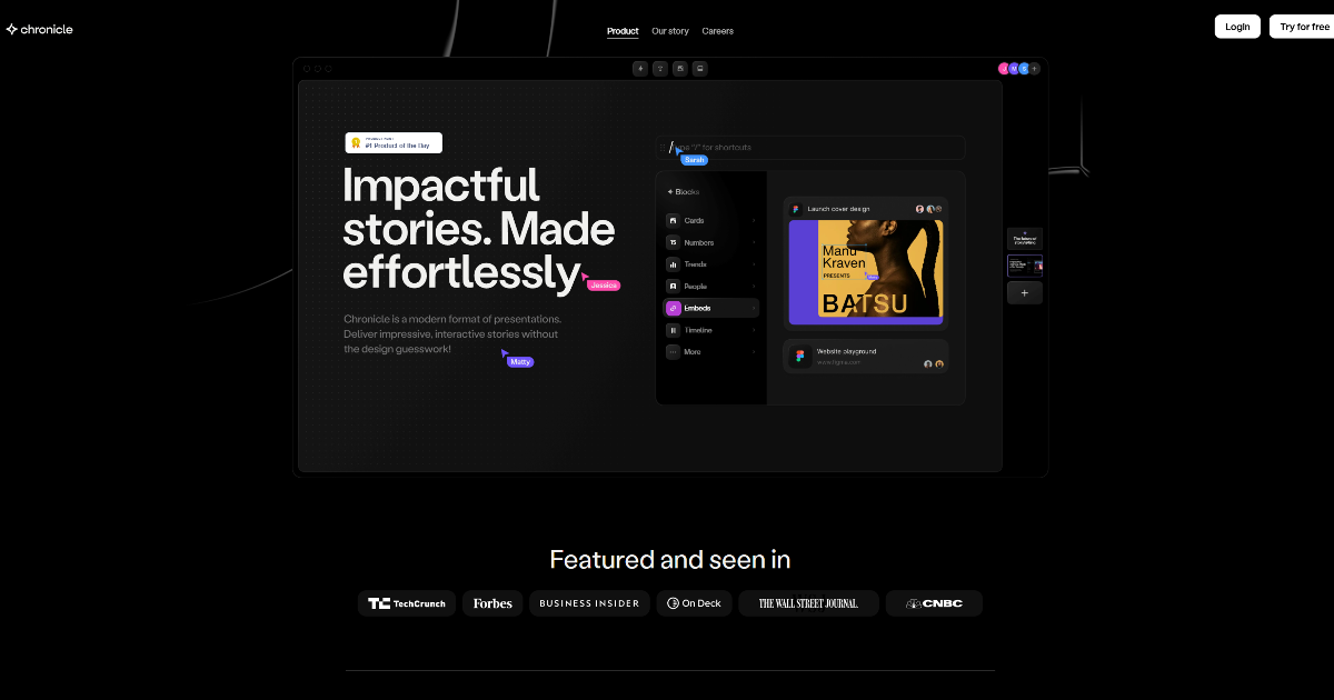 Chronicle screenshot 1