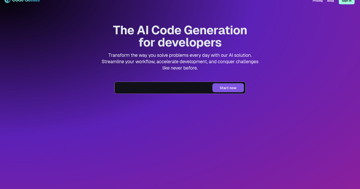 Code Genius screenshot 1