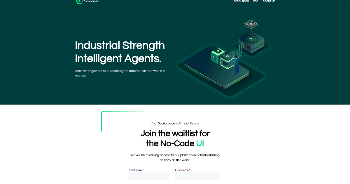 Composabl screenshot 1