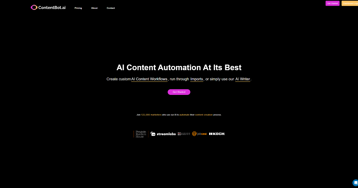 ContentBot screenshot 1