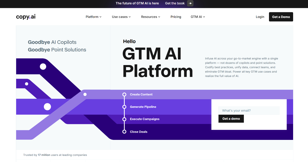 Copy.ai screenshot 1