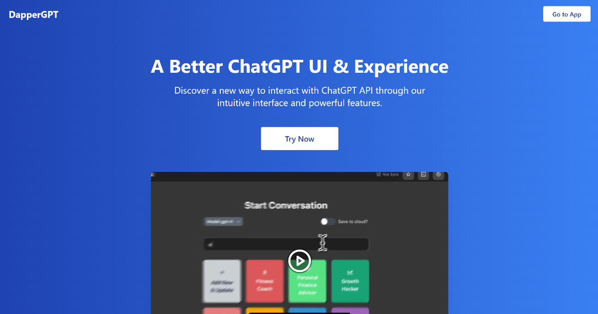 DapperGPT screenshot 1