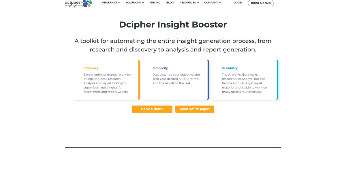 Dcipher Insight Booster screenshot 1