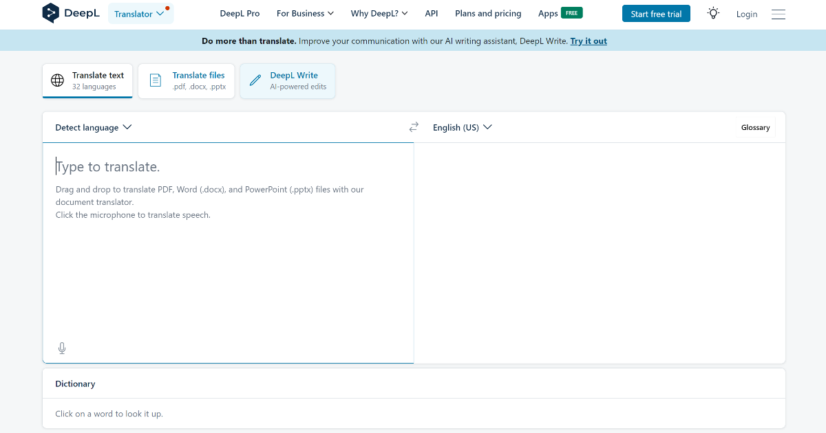 DeepL Translator screenshot 1