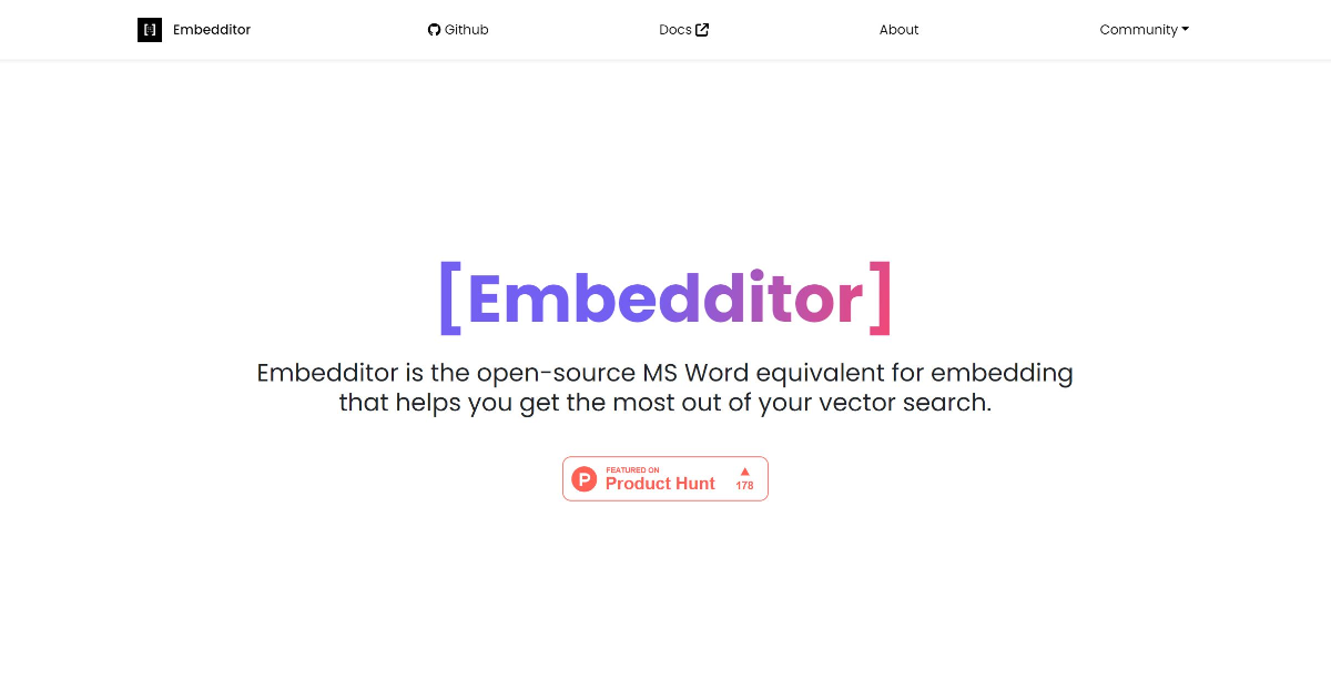 Embedditor screenshot 1