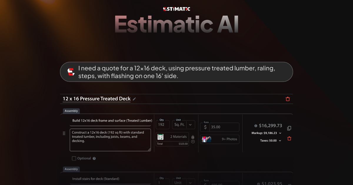 Estimatic AI screenshot 1