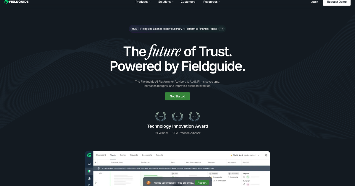 Fieldguide screenshot 1