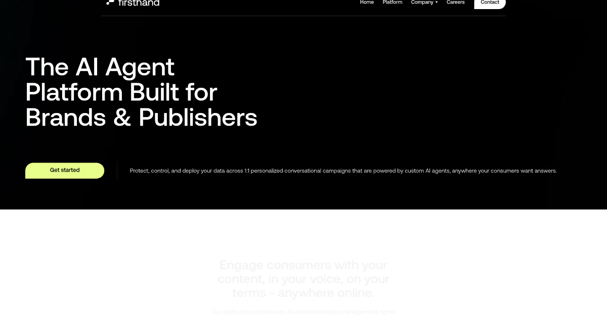 Firsthand screenshot 1