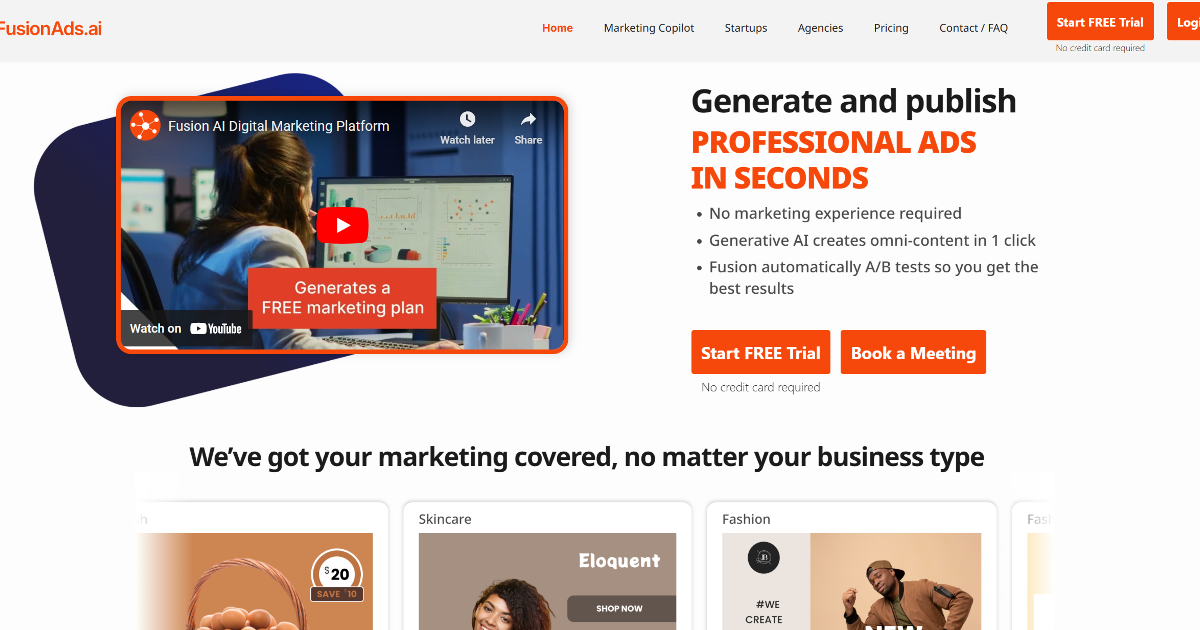 FusionAds.ai screenshot 1