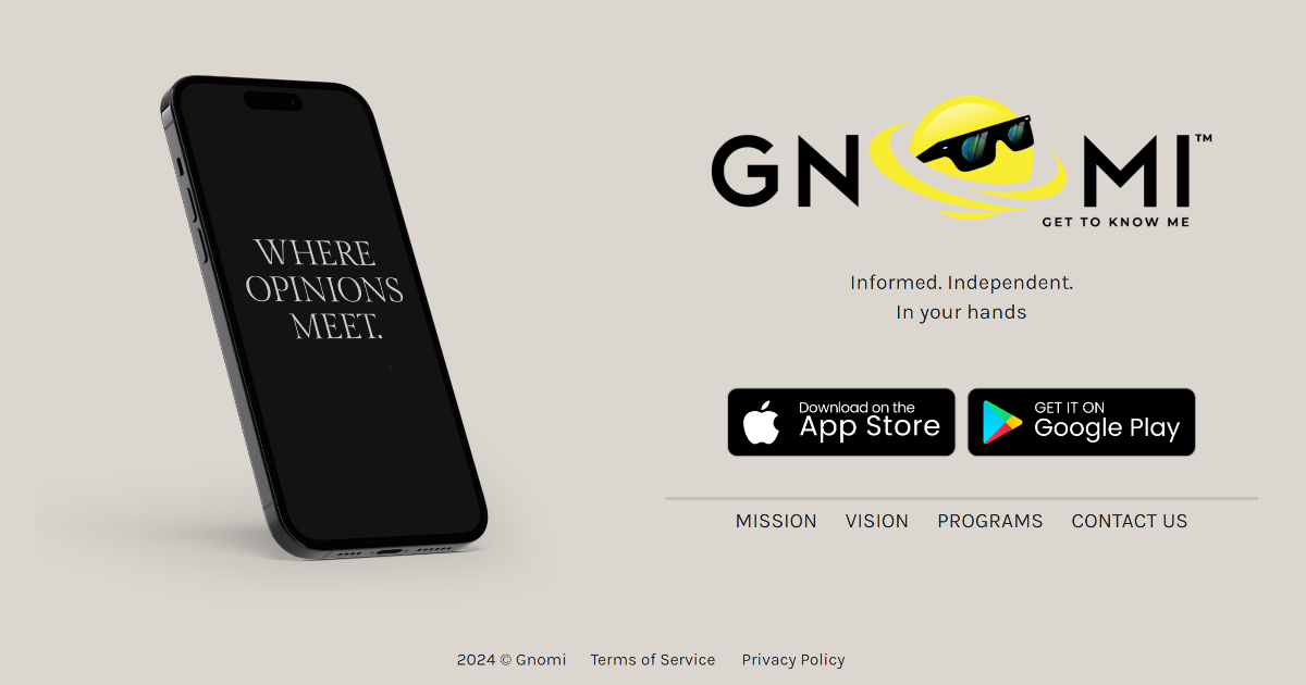 Gnomi App screenshot 1