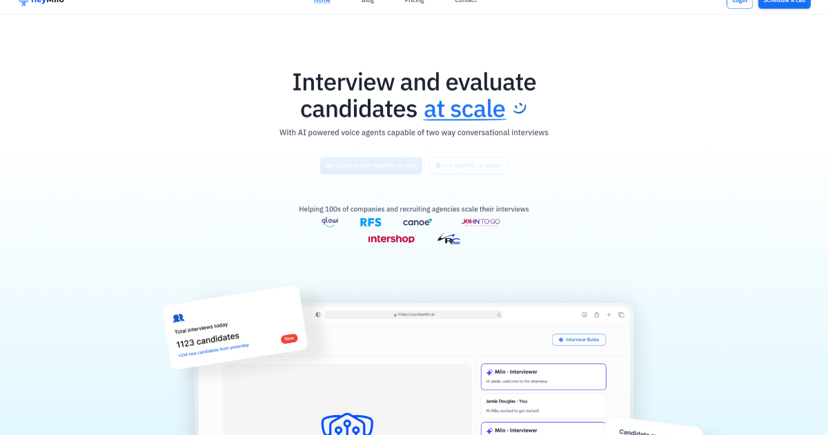 HeyMilo AI screenshot 1
