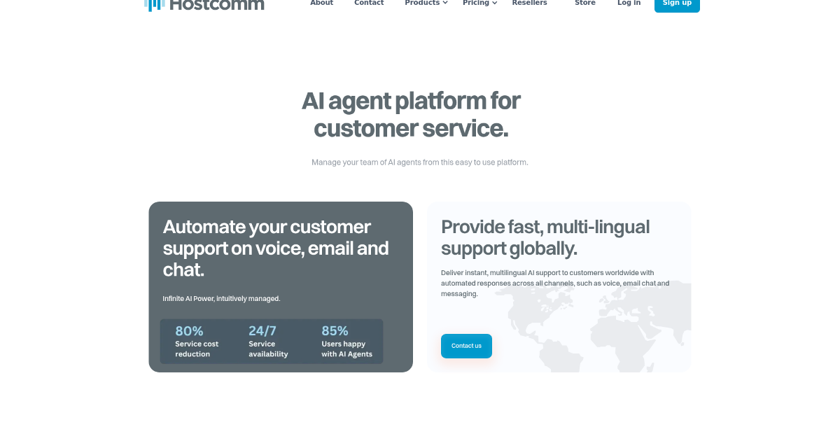 Hostcomm AI Agent screenshot 1