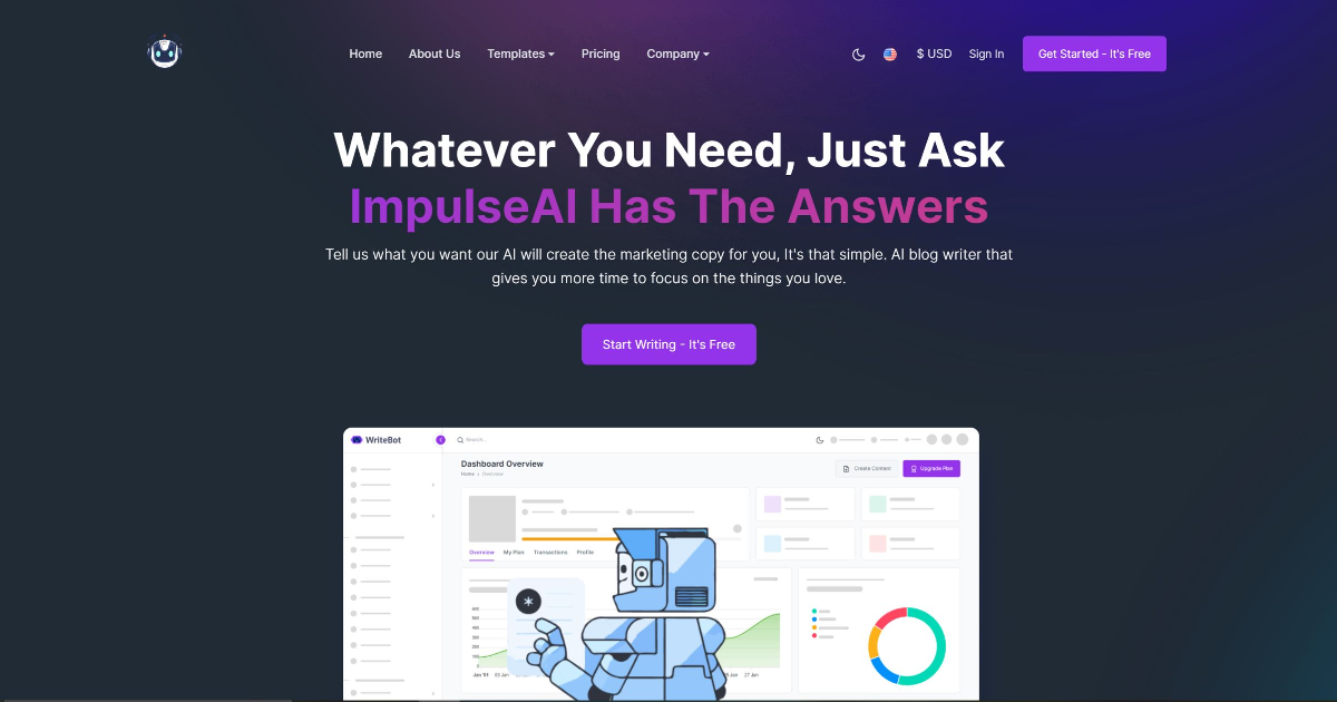 Impulse AI screenshot 1