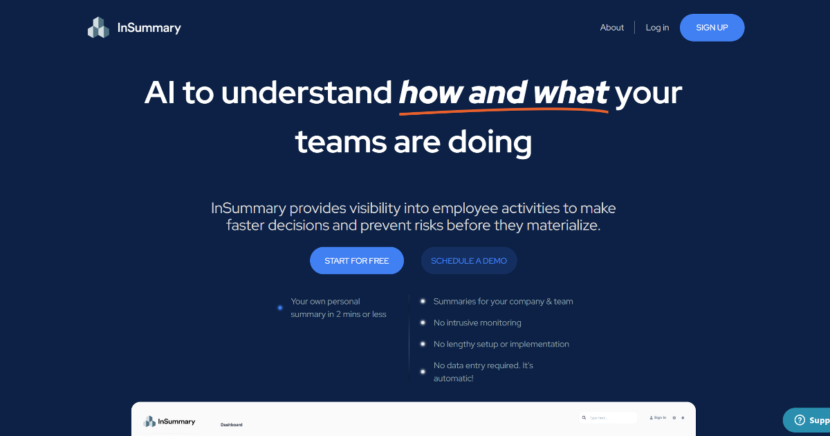 InSummary screenshot 1