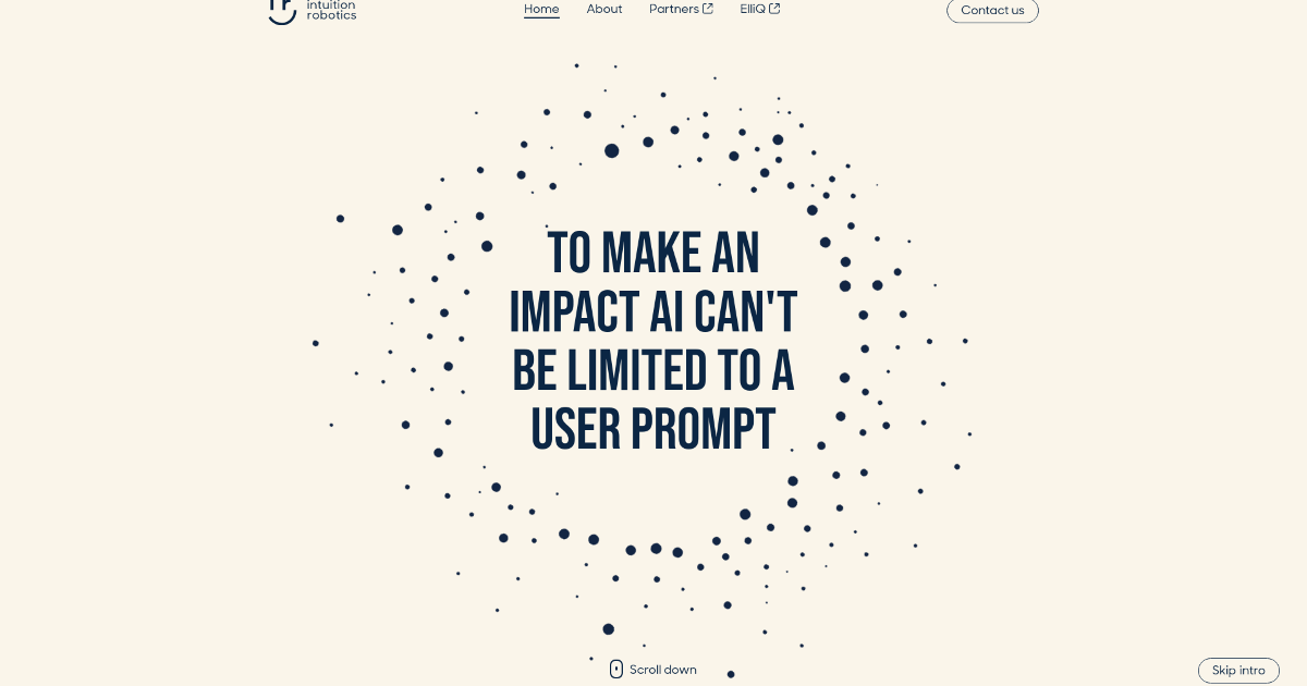 Intuition Robotics screenshot 1