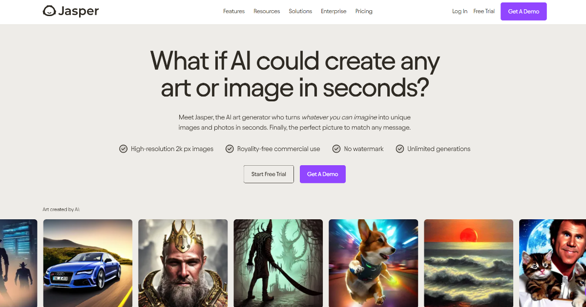 Jasper Art screenshot 1