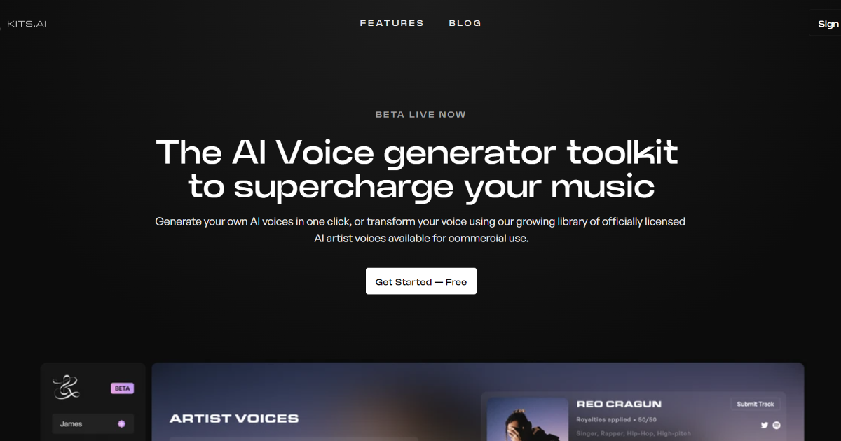 Kits AI screenshot 1