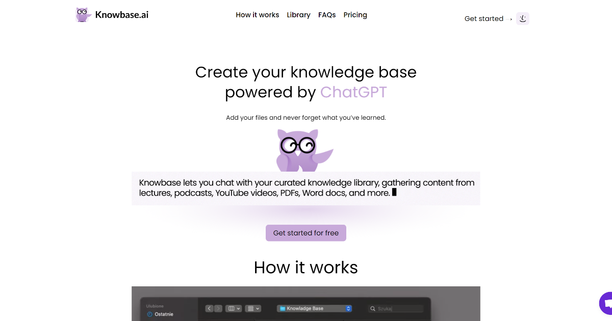 Knowbase.ai screenshot 1