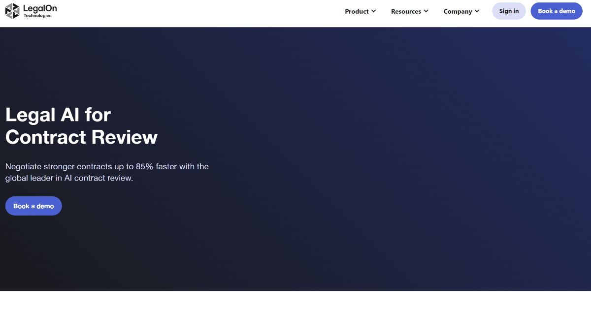 LegalOn screenshot 1