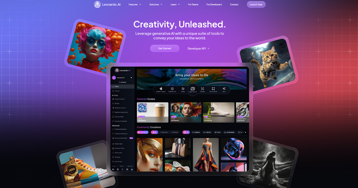 Leonardo AI screenshot 1