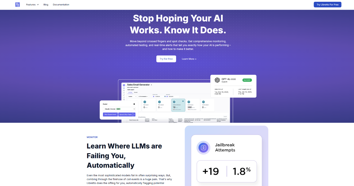 Libretto screenshot 1