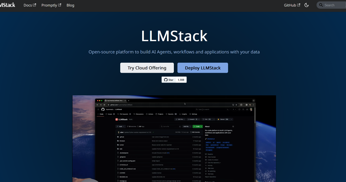 LLMStack screenshot 1