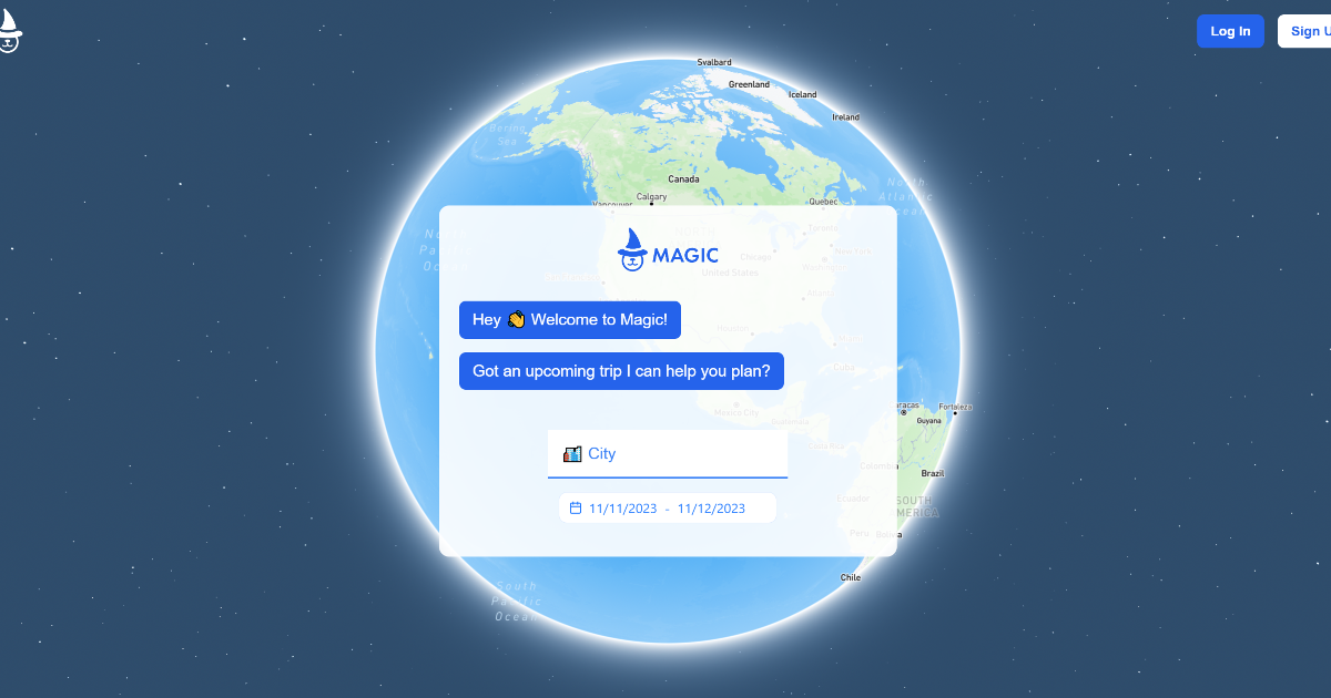 Magic Travel screenshot 1
