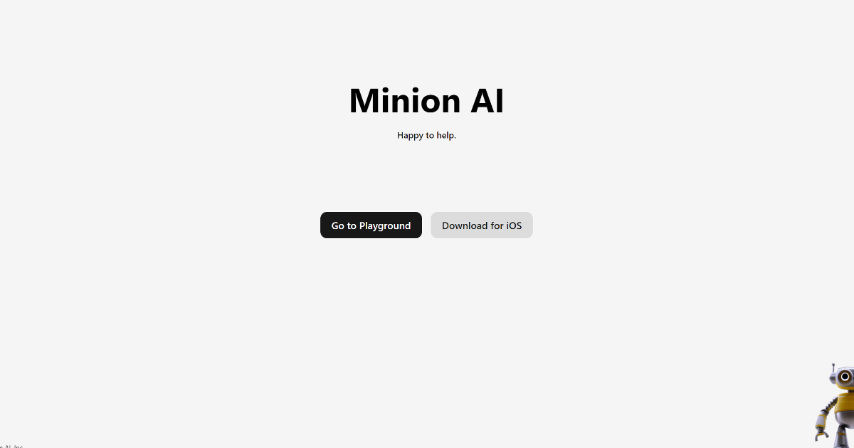 Minion AI screenshot 1
