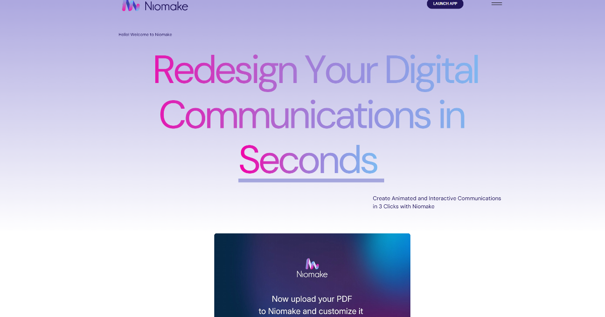 Niomake screenshot 1