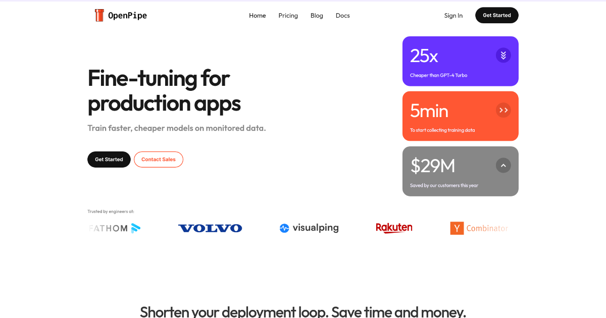 OpenPipe screenshot 1