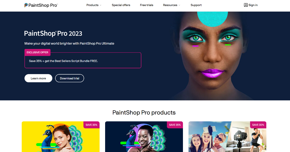 PaintShop Pro screenshot 1