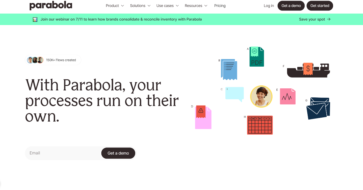 Parabola screenshot 1