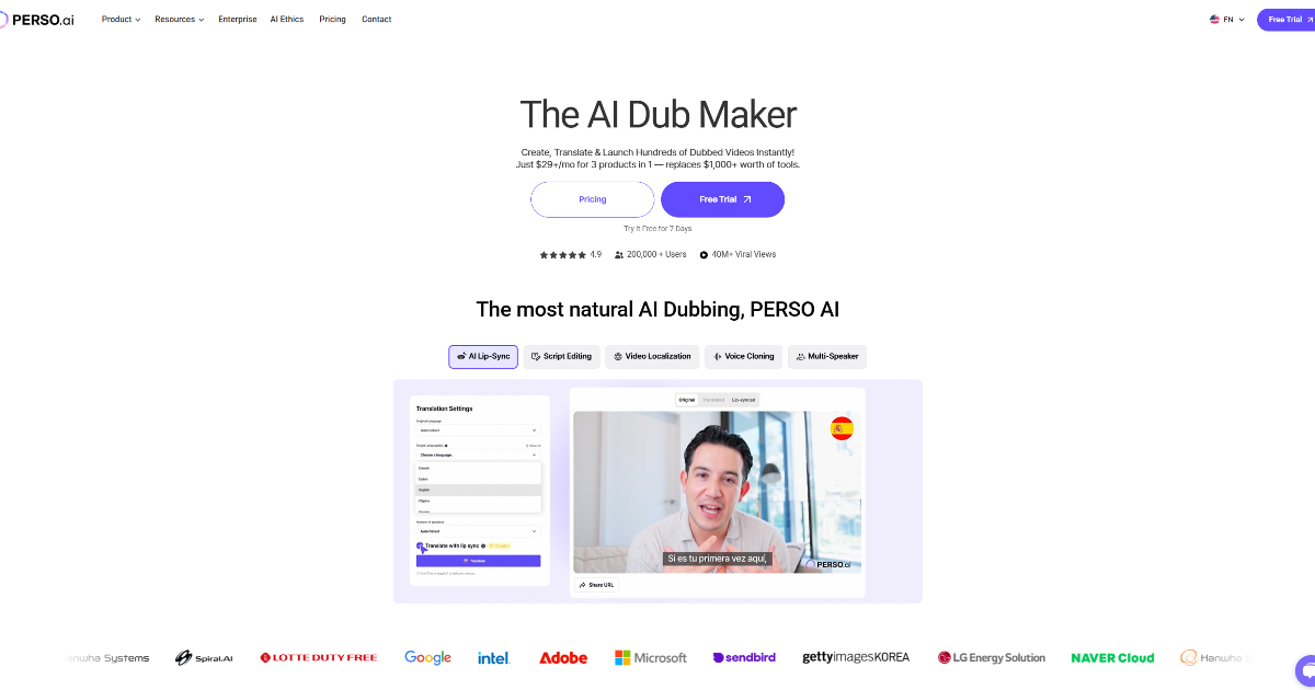 PERSO.ai screenshot 1