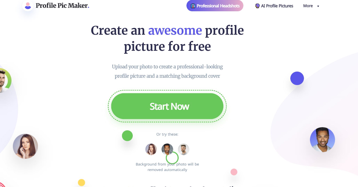 Profile Picture Maker screenshot 1