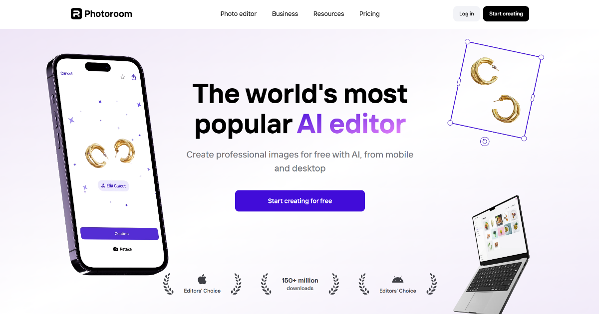 Photoroom screenshot 1